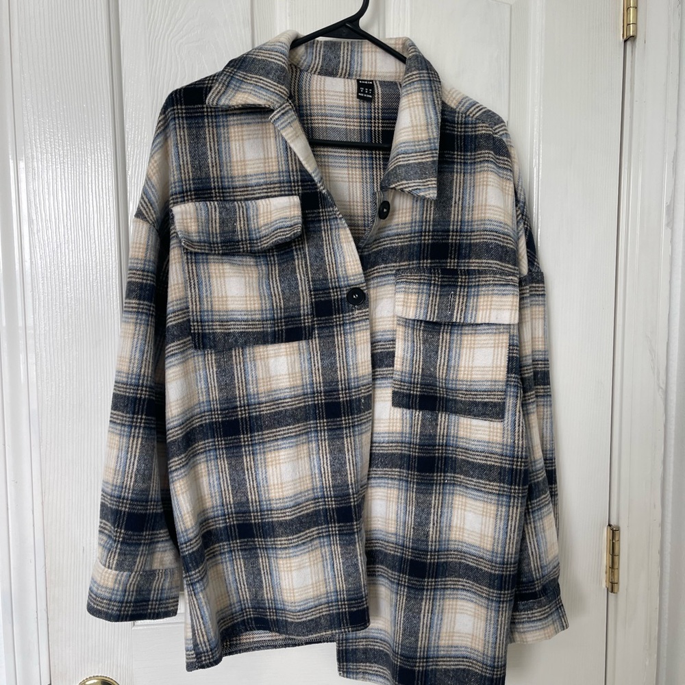 Plaid shacket